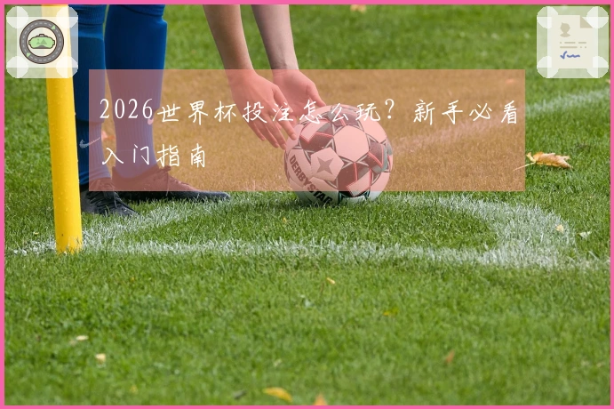 2026世界杯投注怎么玩？新手必看入门指南